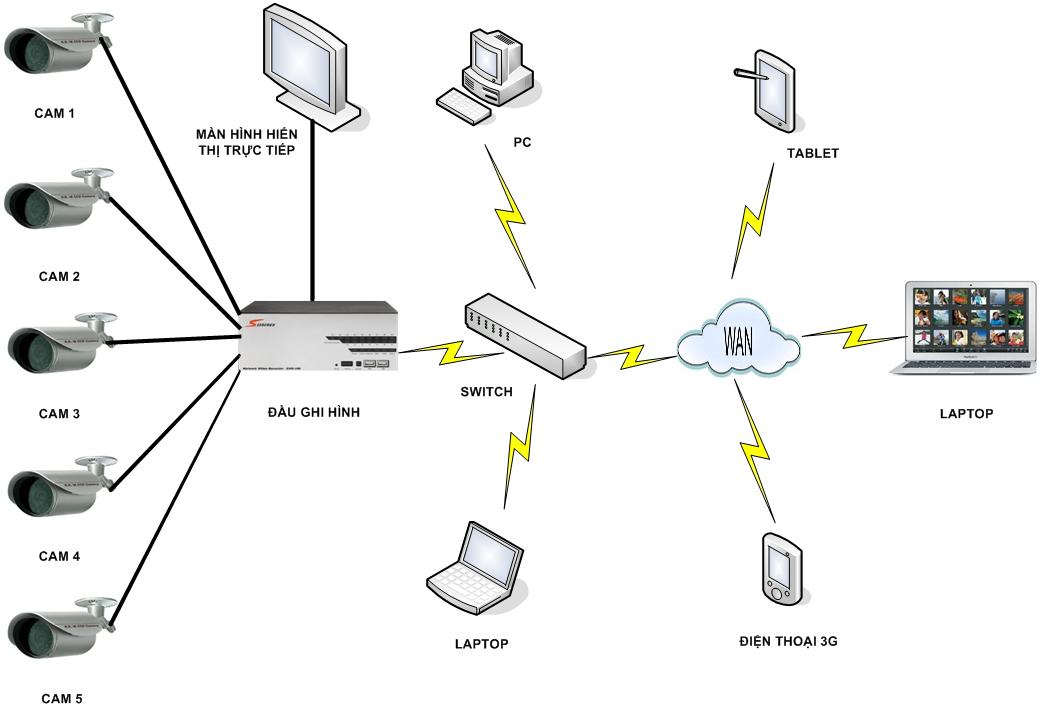 Hệ thống camera theo dõi đàn yến